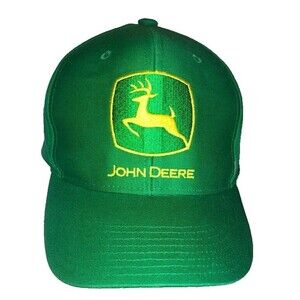 John Deere Farm Equipment, Green/yellow Cap -NEW without Tags OSFM